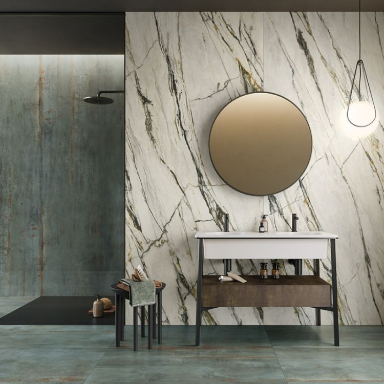 Flaviker Supreme Treasure Calacatta Emerald Lux Ret 120x280