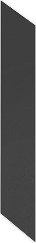 WOW Floor Tiles Chevron A Graphite Matt 9.8x52.2
