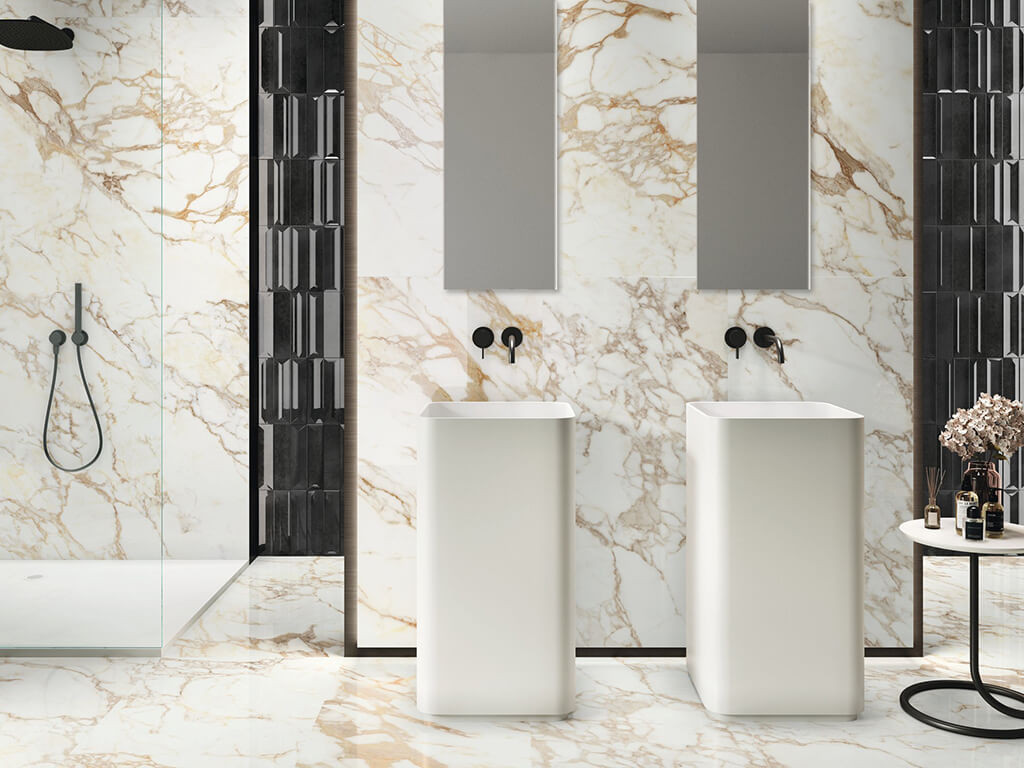 APE Ceramica Calacatta Gold Pol. Rect. 60x120