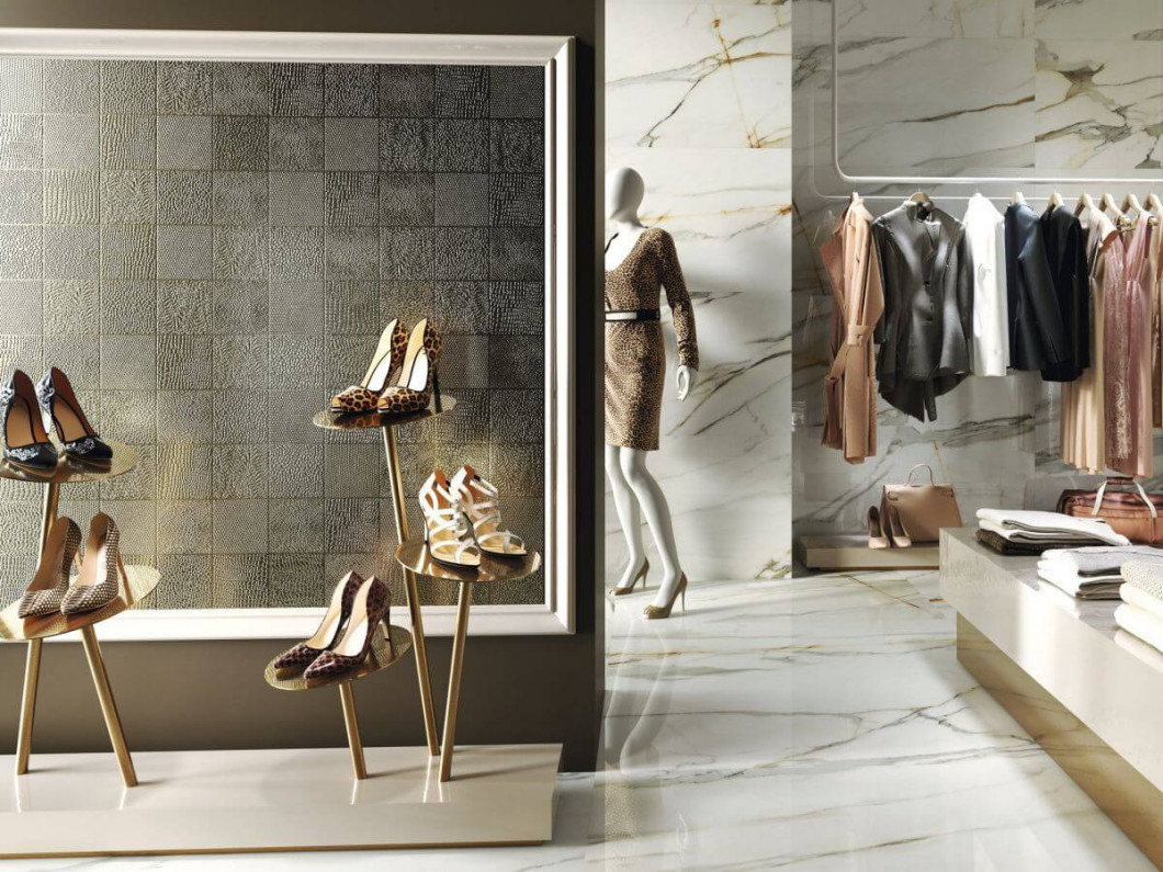APE Ceramica Calacatta Gold Pol. Rect. 60x120