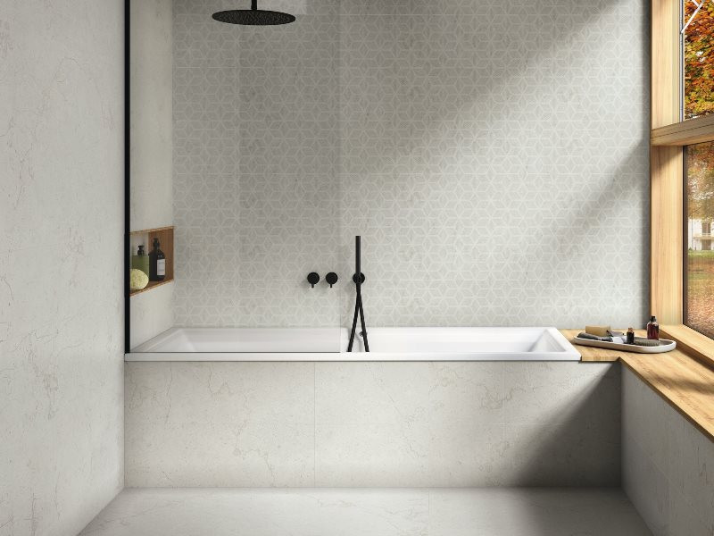 APE Ceramica Limestone A037956 Cenefa Cream 10х25