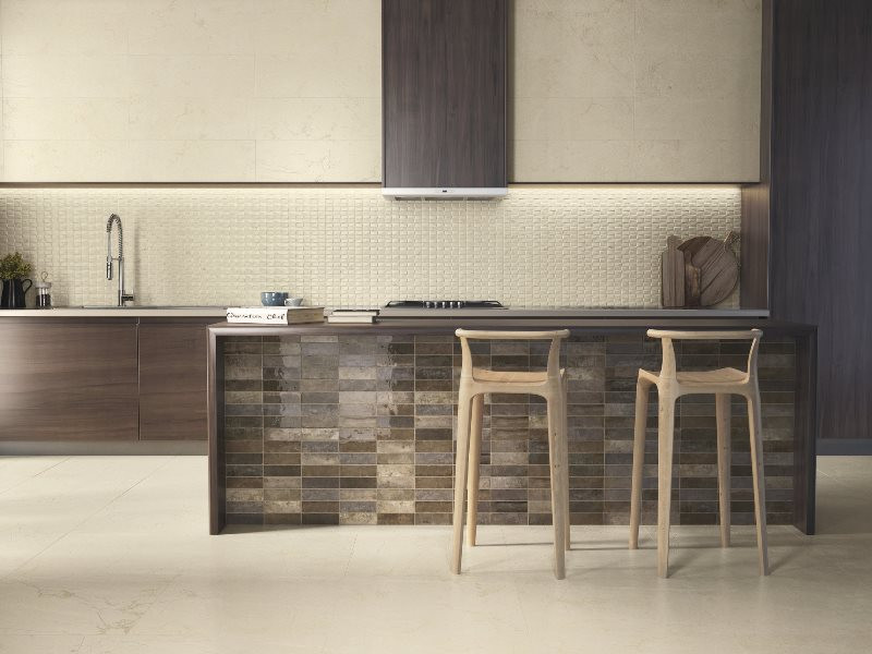 APE Ceramica Limestone A037956 Cenefa Cream 10х25