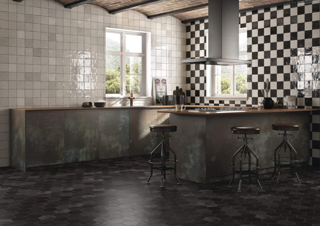 APE Ceramica Souk настенная Nomade Grey 13.9х16