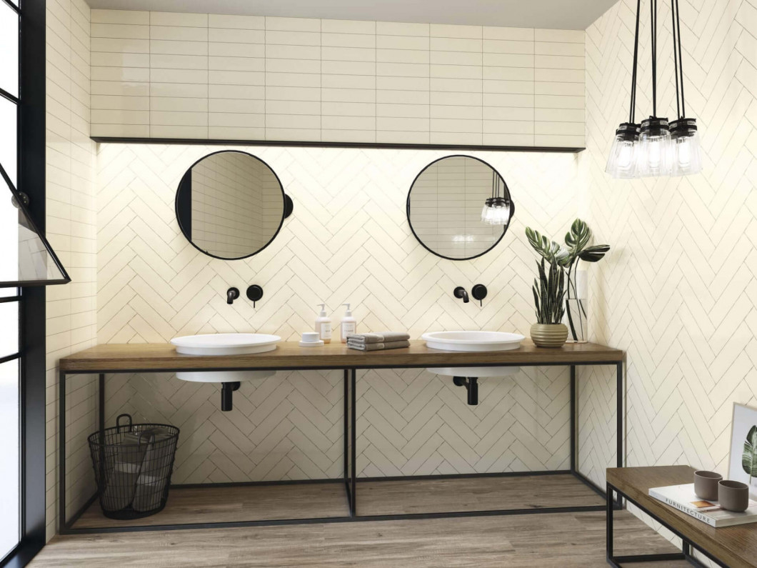 APE Ceramica Vintage Dec Vero I Ivory 7,5x30