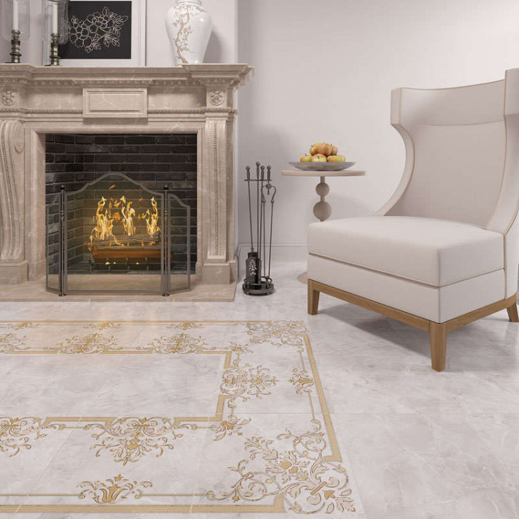 Alma Ceramica Olimpia Декор керамогранит Ceramica D004 41.8х41.8