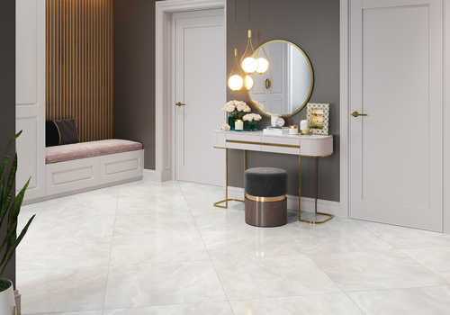 Alma Ceramica Opal Бежевый 8.5мм лаппатированый 04L 57x57