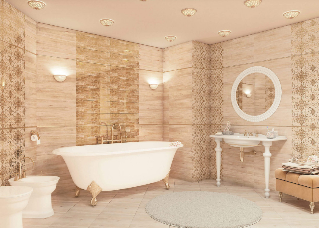 AltaCera Imprint Mosaic Gold 30.5x30.5