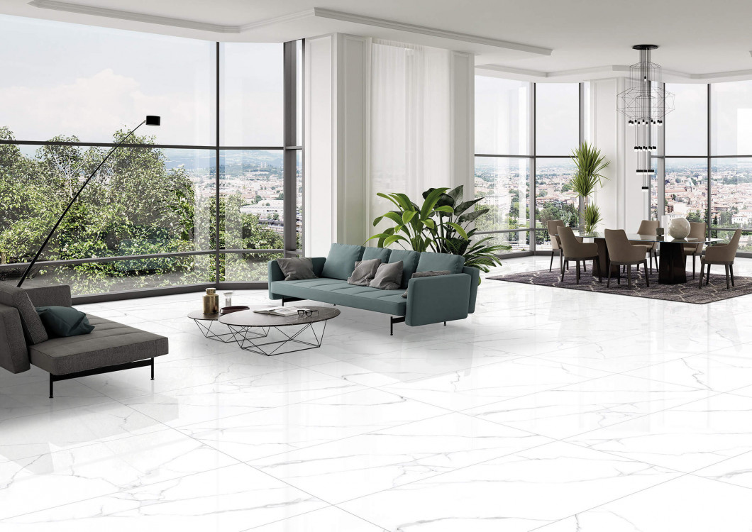 Laparet Atlantic White Керамогранит i белый 60x60 Матовый