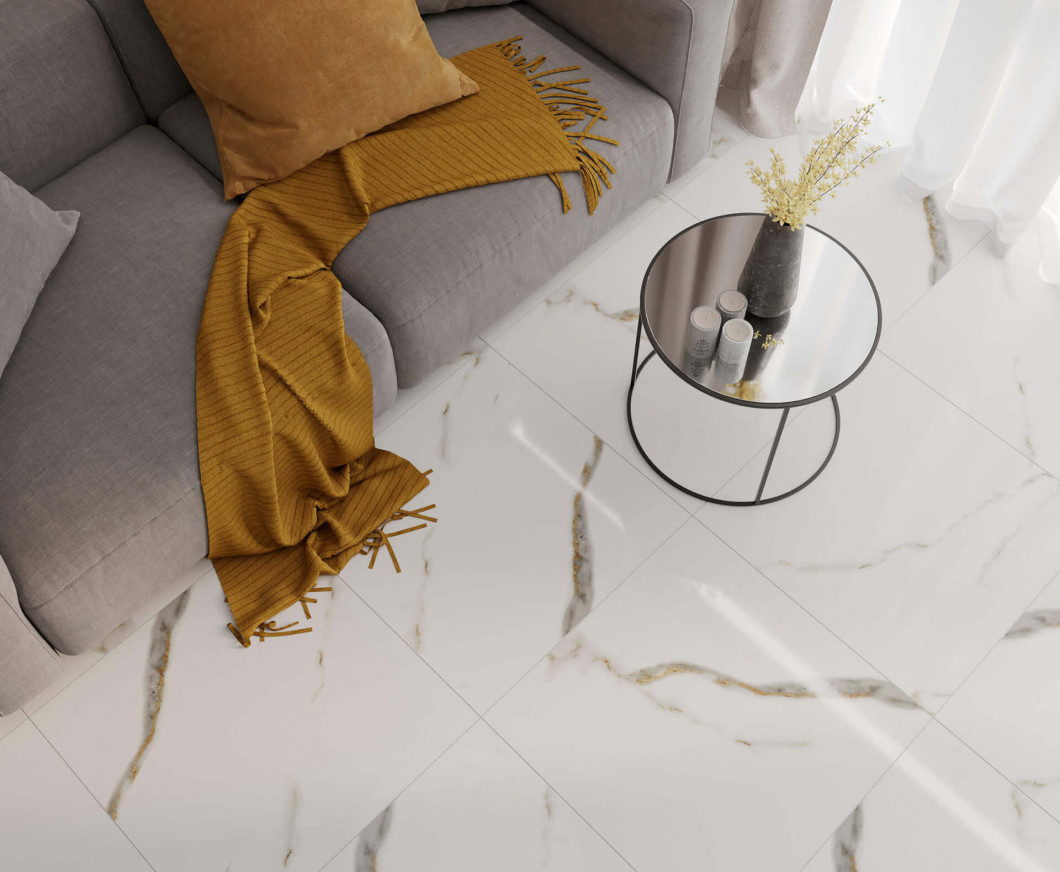 Golden White Statuario