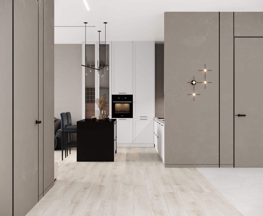 Laparet Latina Grey серый 20х120 Матовый Структурный