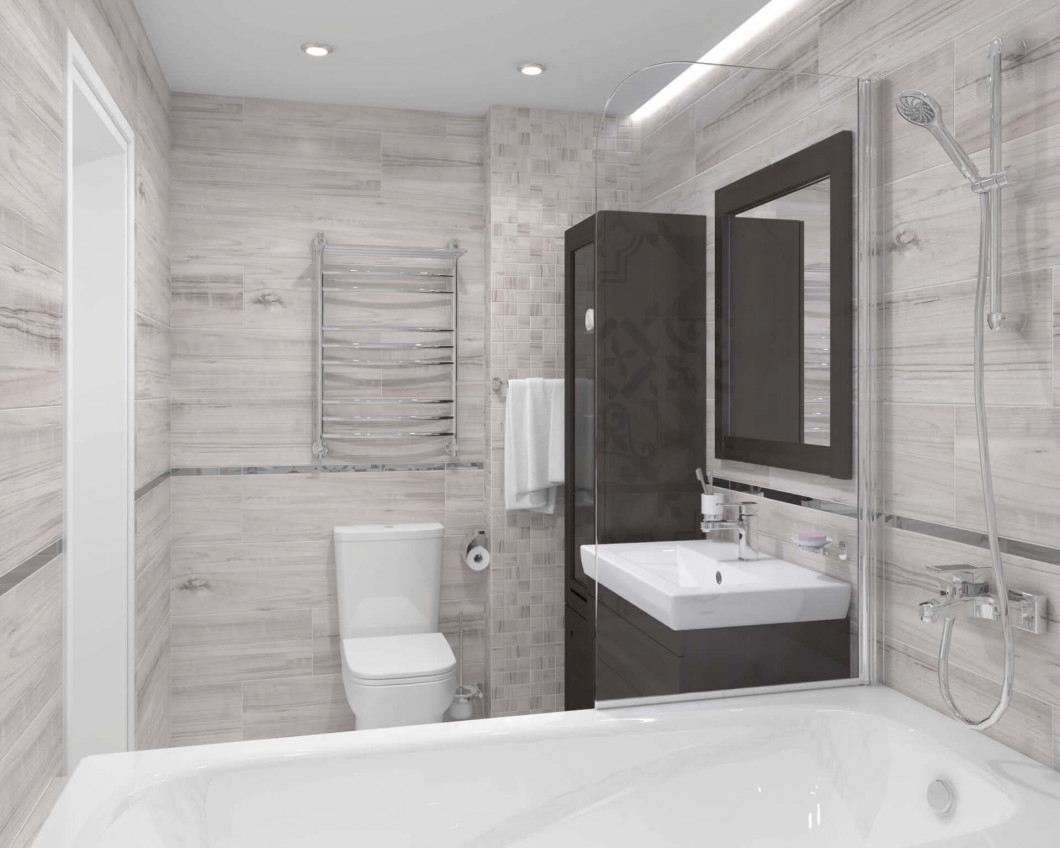 Laparet Woody Серый Узор 25х75