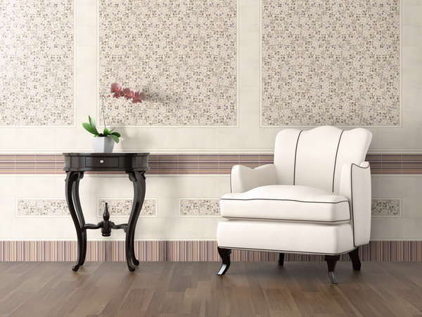 Mainzu Tissu Damas Patch Patch Camelia 15x15