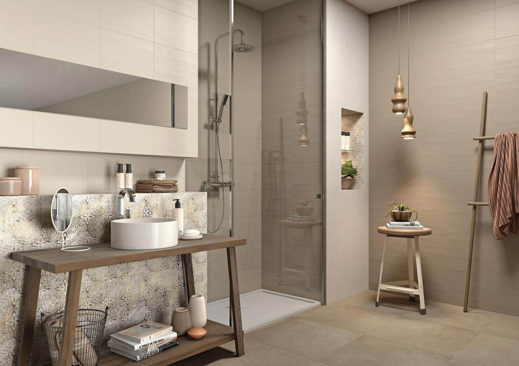 Marazzi Italy Neutral M01P White Struttura Tide 3D 25х38