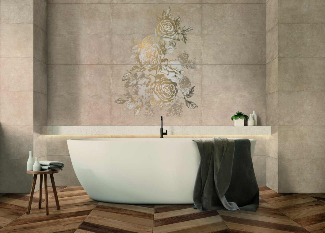 Marazzi Italy TreverkSoul M0MM Brown Chevron 11х54