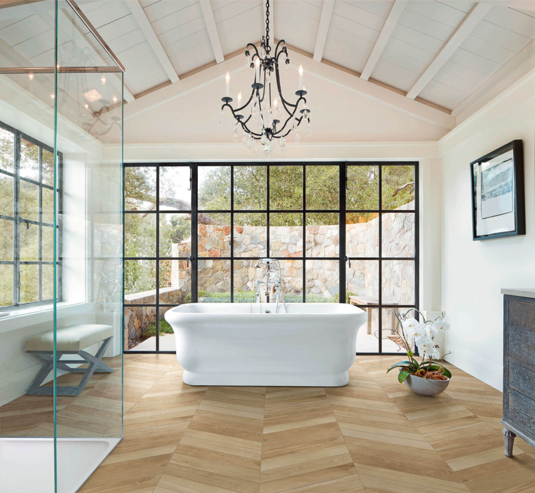 Marazzi Italy TreverkSoul M0MM Brown Chevron 11х54