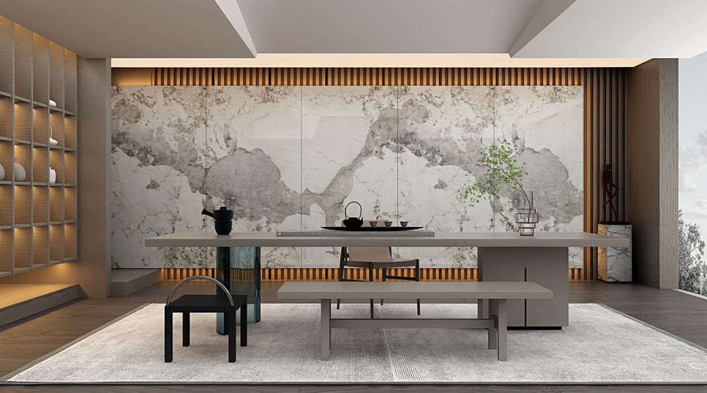 NT Ceramic Atlas Wide Breccia Light Grey полированный