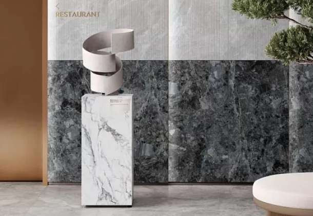 Vitra MarbleSystem Тундра Серый R9 7ЛПР 60x120