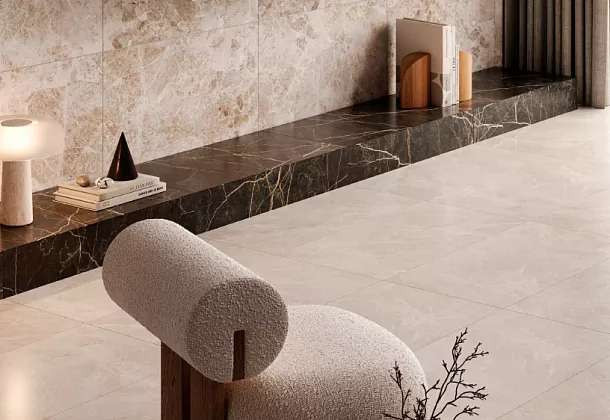 Vitra MarbleSystem Тундра Серый R9 7ЛПР 60x120