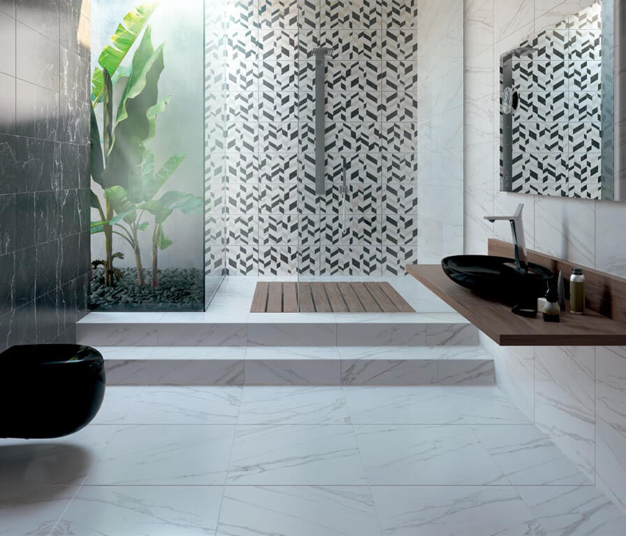 Vitra Marmori Калакатта Белый ЛПР 30x60