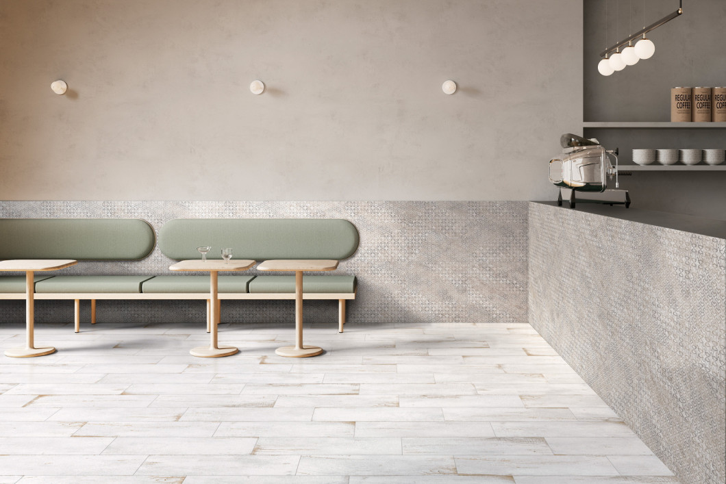 Vitra RusticWood White Matt 20x80