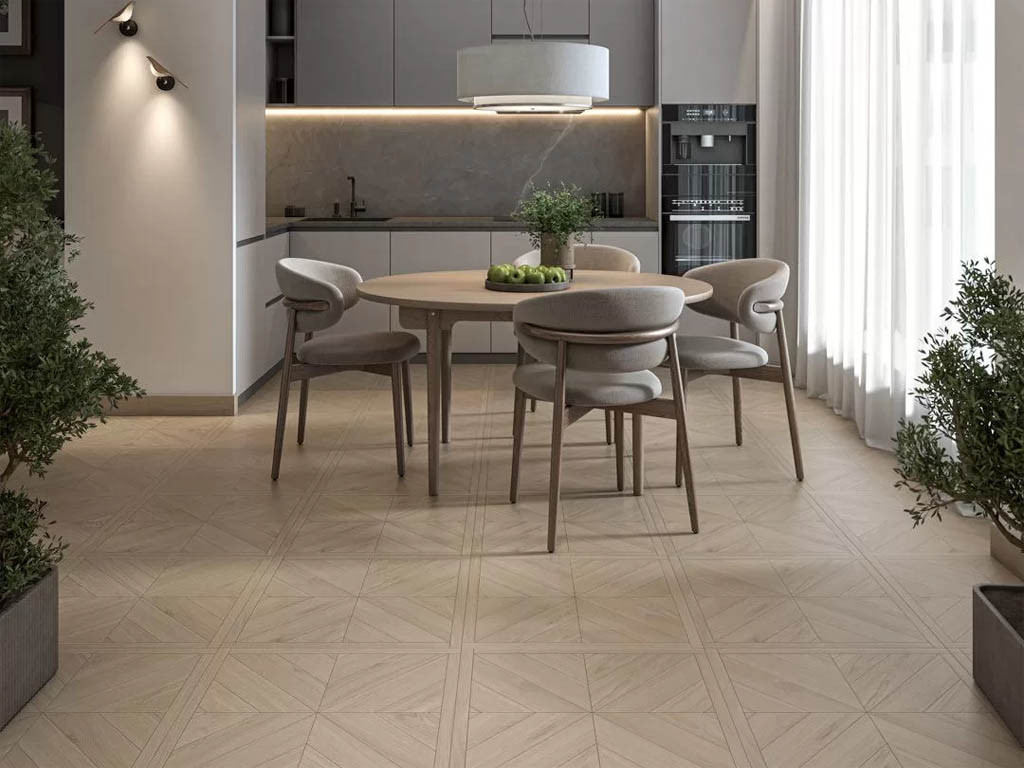Kerama Marazzi Альберони Бежевый Матовый Обрезной 60х60