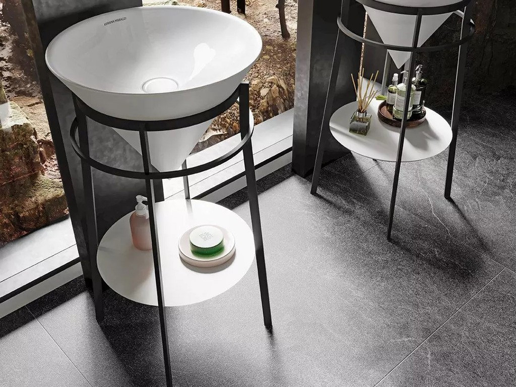 Kerama Marazzi Ардезия Черный Обрезной 119.5х320х1.1