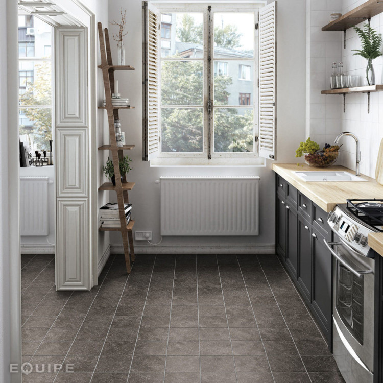 Equipe Coralstone Hexagon Black 25,4х29,2