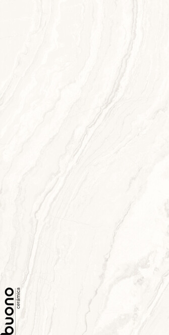 Buono Ceramica Marble Marble Crystile Bianco Glossy 60x120