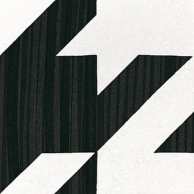 Equipe Caprice Deco Tweed B&W 20x20