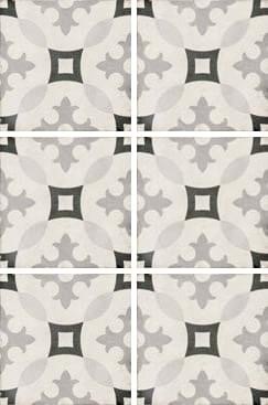 Equipe Art Nouveau Karlsplatz Grey 20x20