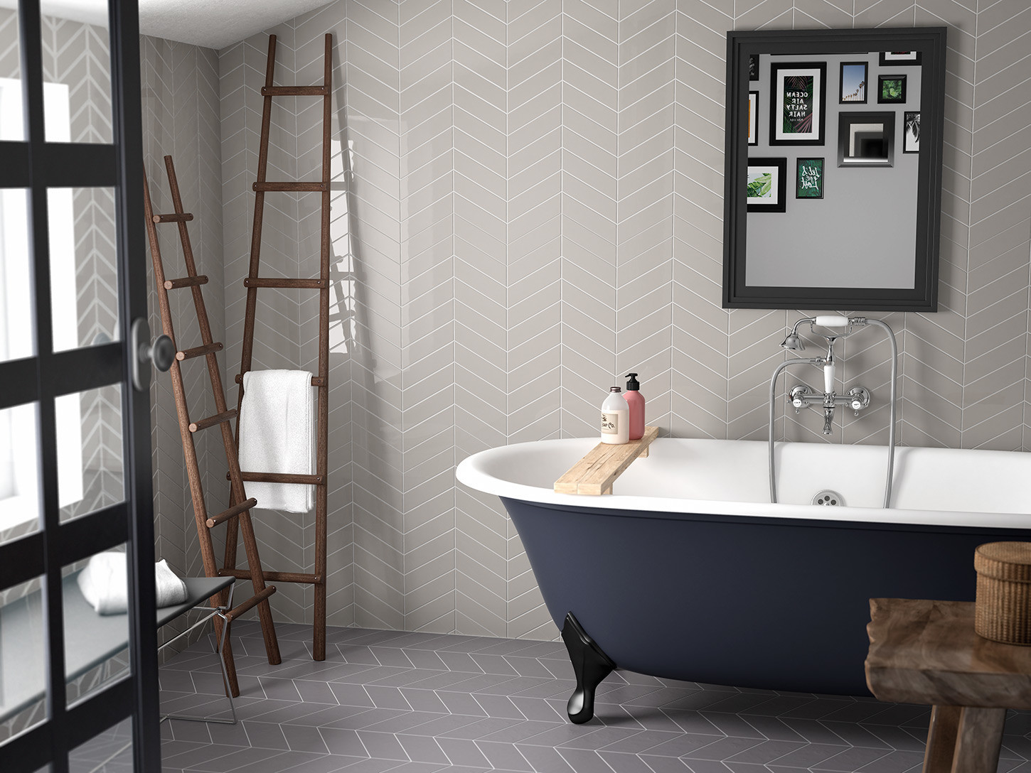 Chevron Wall