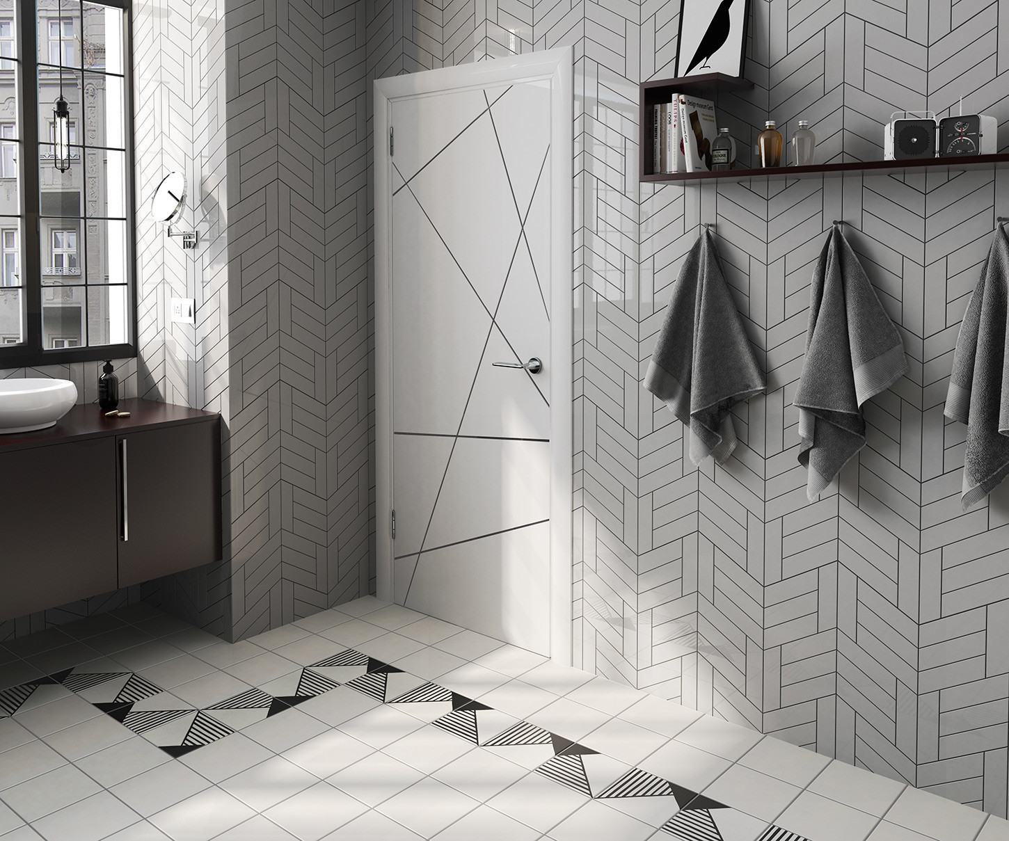 Chevron Wall