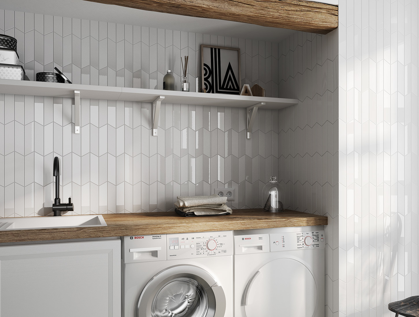 Chevron Wall