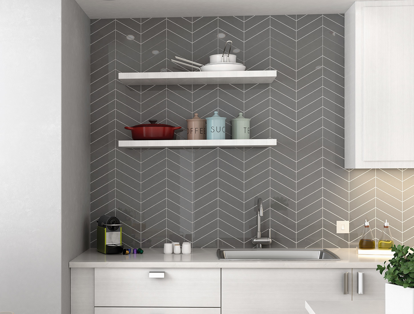 Chevron Wall