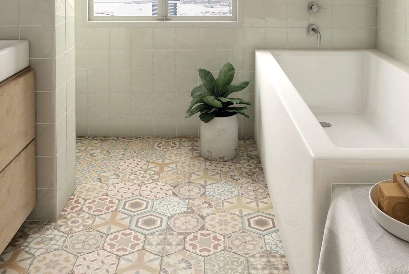 Equipe Hexatile Nature BW 17.5x20