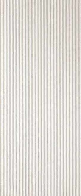 Fap Lumina sand art Stripes White Extra Matt 50x120