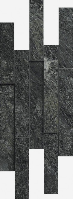 Italon Skyfall Nero Brick 3D 28x78