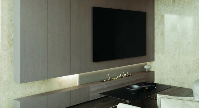 Venezia Stone Мрамор Delicato Brown Leather 20Mm