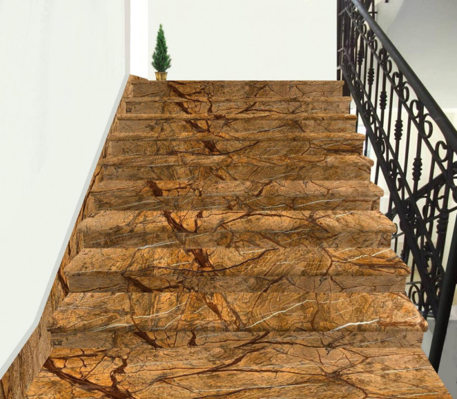 Venezia Stone Мрамор Bidasar Brown 20Mm