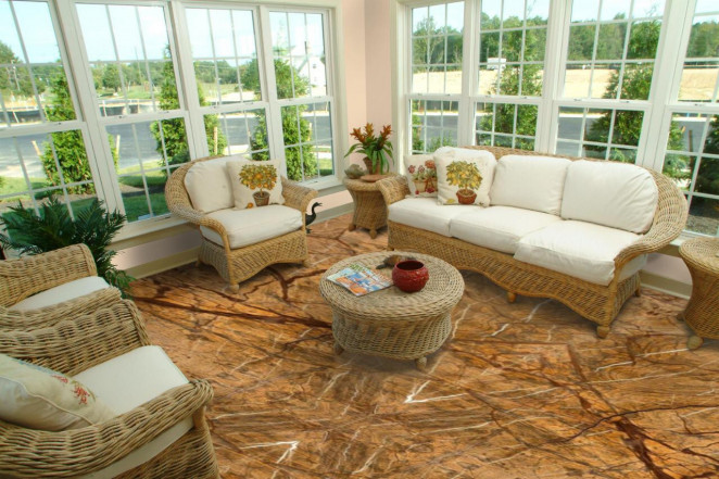 Venezia Stone Мрамор Bidasar Brown 20Mm
