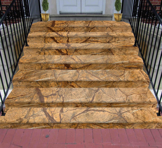 Venezia Stone Мрамор Bidasar Brown 20Mm