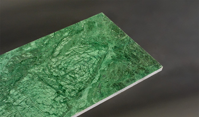 Venezia Stone Мрамор India Green Leather И Полировка Двусторонняя 20Mm