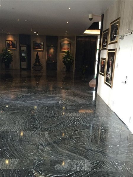 Venezia Stone Мрамор Silver Wave Leather 20Mm
