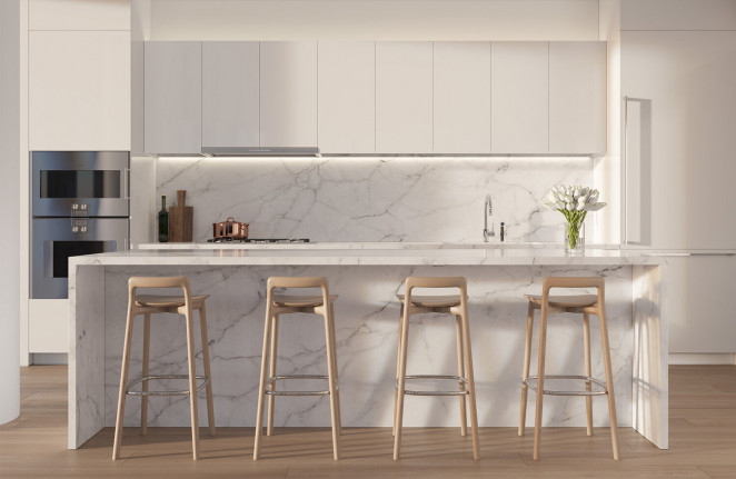 Venezia Stone Мрамор Calacatta Lincoln Honed 20Mm