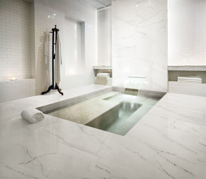 Venezia Stone Мрамор Calacatta Lincoln Honed 20Mm