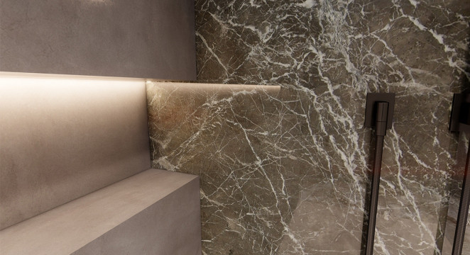 Venezia Stone Мрамор Olive Emperador 20Mm