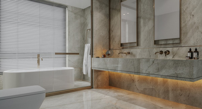 Venezia Stone Мрамор Fior Di Bosco Турецкий Leather 20Mm