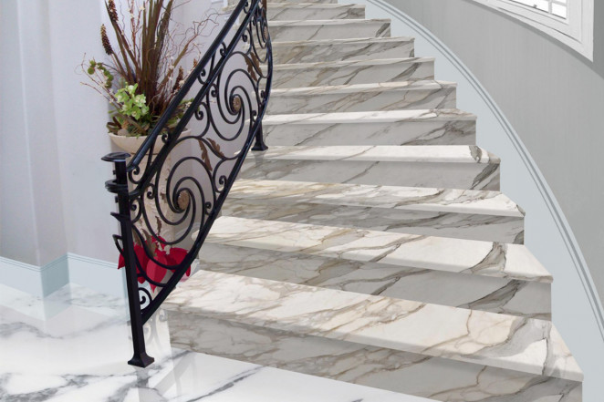 Venezia Stone Мрамор Calacatta Borghini 20Mm