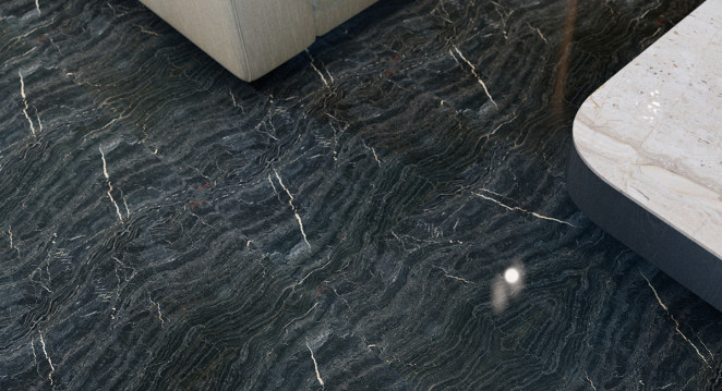 Venezia Stone Мрамор Fusion Black 20Mm
