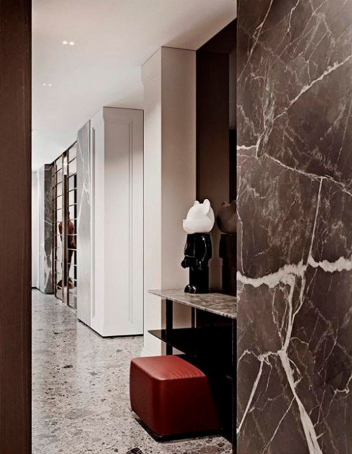 Venezia Stone Мрамор Calacatta Black 20Mm